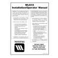 WHIRLPOOL MLG33PDSWW Manual de Instalación