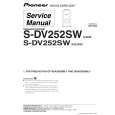 PIONEER S-DV252SW/XJC/NC Instrukcja Serwisowa