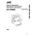 JVC AV-P960E Owners Manual