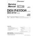 PIONEER DEH-P4100REW Service Manual