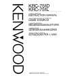 KENWOOD KRC-751L Owners Manual