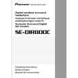 PIONEER SE-DIR800C/NYXZC5 Owners Manual