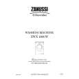 ZANUSSI ZWX1506W Owners Manual