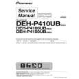 PIONEER DEH-P4100UB/XS/UC Manual de Servicio