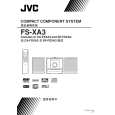 JVC FS-XA3UF Instrukcja Obsługi
