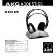 AKG K206AFC Owners Manual