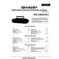 SHARP WQ-290H(GY) Instrukcja Serwisowa