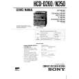 SONY HCDN250 Service Manual