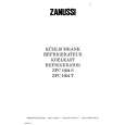 ZANUSSI ZFC1604T Owners Manual
