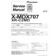 PIONEER X-MDX707/NLWXJ/HK Manual de Servicio