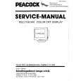 PEACOCK TXD1753 Service Manual