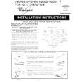 WHIRLPOOL RH4930XLW0 Installation Manual