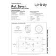 INFINITY REFERENCE SEVEN Service Manual