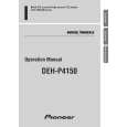 PIONEER DEH-P4150/XM/ES Owners Manual