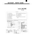 SHARP UP-5700 Parts Catalog
