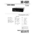 SONY XR-4501 Service Manual