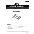 JVC KSAX302 Service Manual