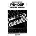CASIO PB-100F Owners Manual