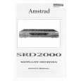AMSTRAD SRD2000 Service Manual