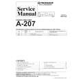 PIONEER A-207/SDXJ Service Manual
