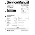 TECHNICS SL-PG570A Manual de Servicio