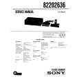 SONY 82202636 Service Manual