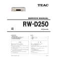 TEAC RW-D250 Service Manual