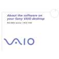 SONY PCV-RX402 VAIO Software Manual