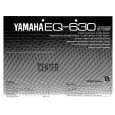 YAMAHA EQ-630 Instrukcja Obsługi
