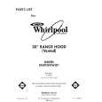 WHIRLPOOL RH4736XWS1 Catálogo de piezas