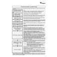 WHIRLPOOL AWZ 8578 Quick Start WHIRLPOOL AWZ 8578 Quick Start