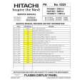 HITACHI P42H401 Service Manual