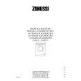 ZANUSSI F802V Owners Manual