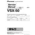 PIONEER VSX50 Instrukcja Serwisowa