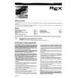 REX-ELECTROLUX RCV13 Owners Manual
