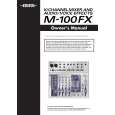 ROLAND M-100FX Instrukcja Obsługi