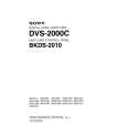 SONY DVS-2000C Manual de Servicio