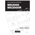 KORG MS2000 Owners Manual