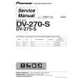 PIONEER DV270S DV275S Service Manual