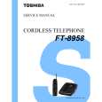 TOSHIBA FT8958 Service Manual