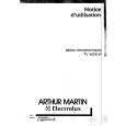ARTHUR MARTIN ELECTROLUX TV4008W Manual de Usuario