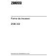 ZANUSSI ZOB332N Owners Manual