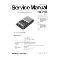 PANASONIC RQ-2104 Service Manual