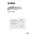 YAMAHA EMX860ST Manual de Usuario