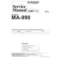PIONEER MA-990/NY Service Manual