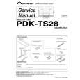 PIONEER PDK-TS28/XZC/WL5 Manual de Servicio