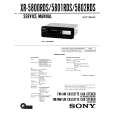 SONY XR5801RDS Service Manual