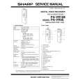 SHARP PA-VR5E Service Manual