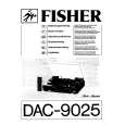 FISHER DAC9025 Owners Manual