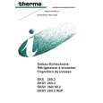 THERMA EKSV 260.3 RE WS Owners Manual